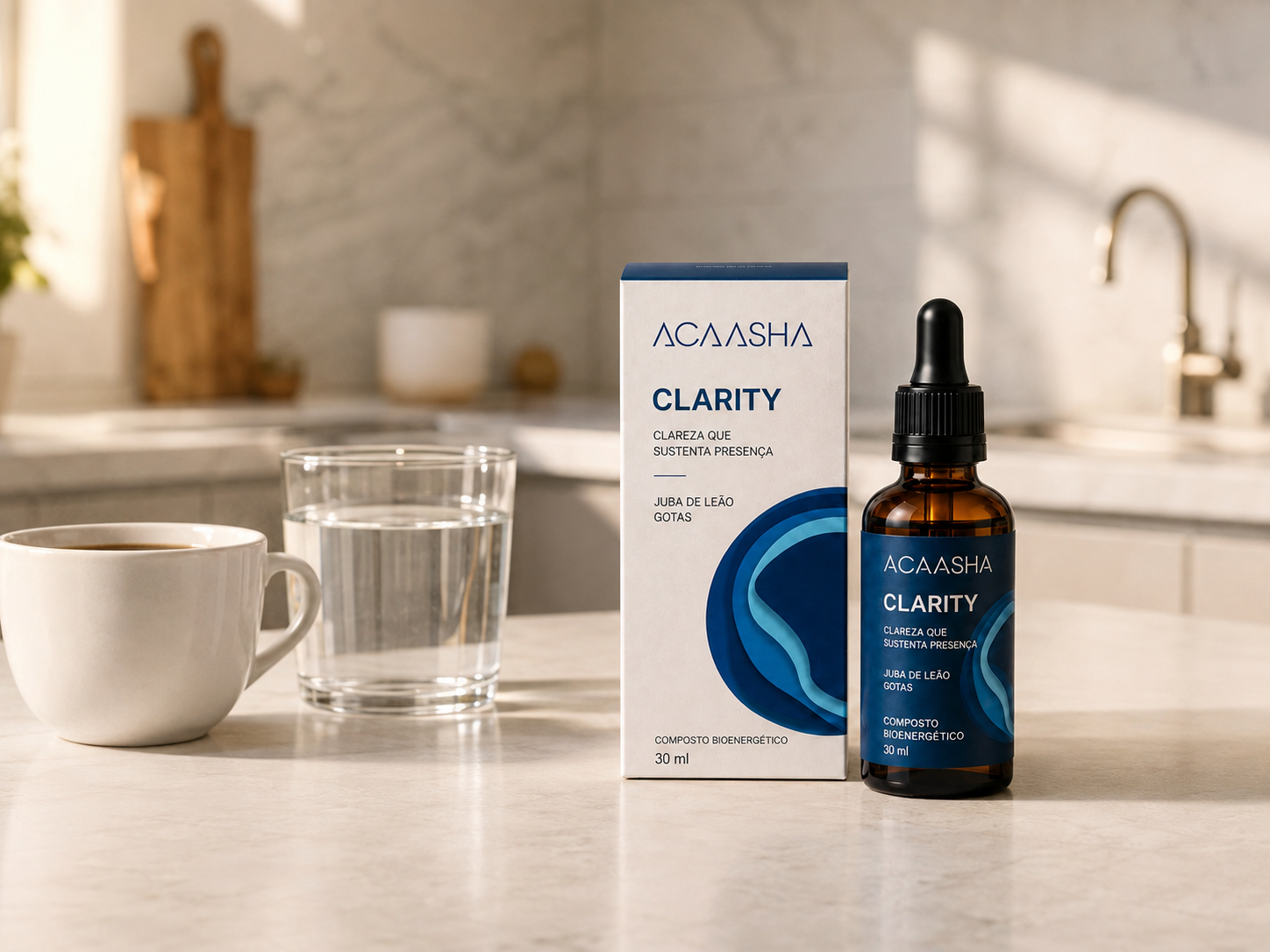 Rotina de uso de ACAASHA CLARITY